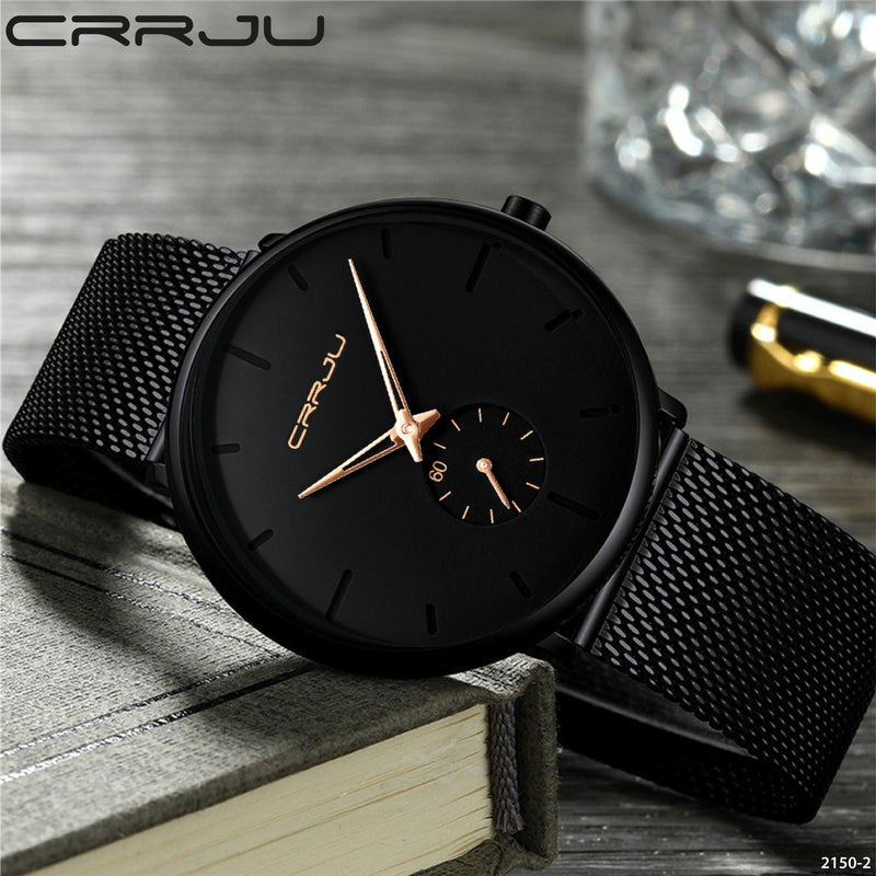 2150 RELOJ CRRJU PULSO METAL HOMBRE