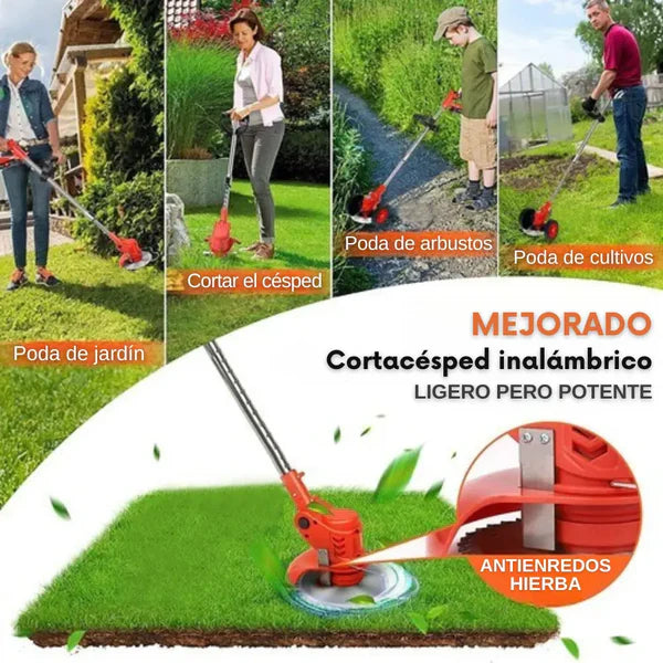 Guadaña Recargable TurboBlade™ [2 BATERÍAS EXTRA + REGALOS 💥]