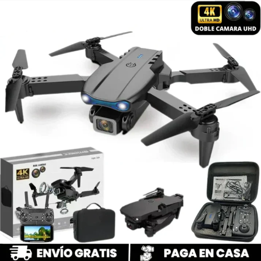 Dron 4K Profesional Con Doble Cámara - ¡OFERTA LIMITADA 🚨!