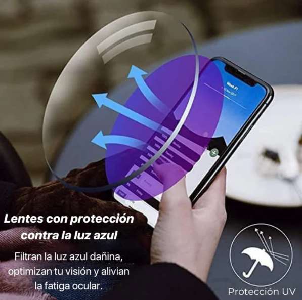 [COMPRA 1 Y LLÉVATE 2] Gafas Inteligentes TR90 Pro Titanium con ZOOM AUTIMATICO, PROTECIÓN DE LUZ AZUL Y EFECTO FOTOCROMÁTICO